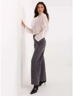 Šedé dámské džínové kalhoty typu balloon fit Goodlookin (RE3222)