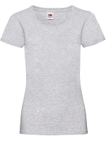 Fruit of the Loom Lady-Fit Valueweight T Dámské tričko 16.1372 heather grey