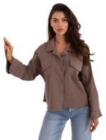 IT KS košile FL5779.87 dark lilac IT KS košile FL5779.87 dark lilac