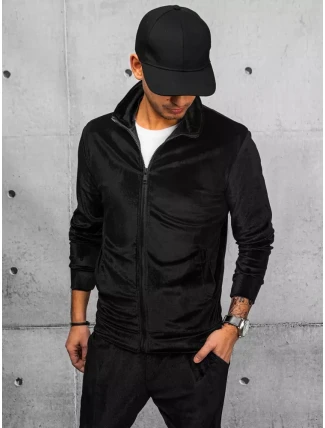Pánská černá mikina FashionStreet BX5538