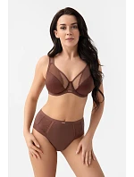 Soft podprsenka Gorsenia K441/1 Luisse, čokoládová Soft podprsenka Gorsenia K441/1 Luisse, čokoládová