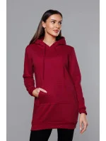 Dámská klokaní mikina ve vínové bordó barvě (YS10003-21) Dámská klokaní mikina ve vínové bordó barvě (YS10003-21)