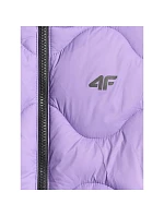 Dívčí bunda bez rukávů s kapucí 4F 4FJRSS26TVJAF355-51S dětská
