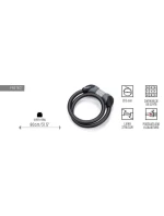 Zámek na kolo Protect 31525 - Meteor Zámek na kolo Protect 31525 - Meteor