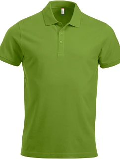 Clique Classic Lincoln S/S Pánské piqué polo z těžké bavlny 67.8244 light green