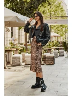 Dámské Eko Kožené Pracovní Boty S Připínáčky Černé Kristines