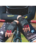 Cyklistické rukavice Rockbros S169BR XXL s gelovými polštářky - černo-červené Cyklistické rukavice Rockbros S169BR XXL s gelovými polštářky - černo-červené