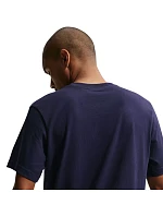 Pánské fotbalové tričko Nike FFF Soccer T-shirt navy blue IH2181 498 pánské