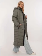 Kabát D51160XB44540A2 khaki