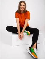 Tričko RV TS 4662.39P tmavě oranžové