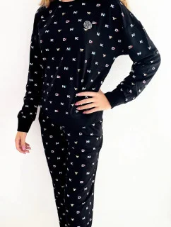 Dámské pyžamo YI2922590 černá - DKNY