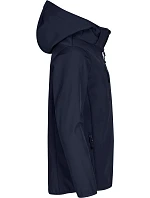 Clique Classic Softshell Jkt Jr Dětská 3-vrstvá softshellová bunda s kapucí 67.0909 dark navy