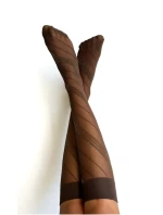 Veneziana Spiga Lurex 15 den podkolenky