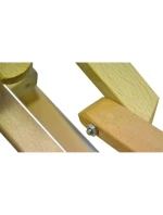 DŘEVĚNÉ SÁŇKY NINA S OPĚRADLEM