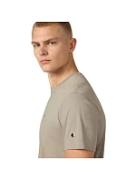Pánské tričko Champion SS Tee beige 220278 ES035 pánské Pánské tričko Champion SS Tee beige 220278 ES035 pánské