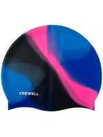 Crowell Multi Flame silikonová plavecká čepice col.17 Crowell Multi Flame silikonová plavecká čepice col.17