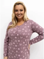 DU KN noční košile FP 603.15P tmavě růžová