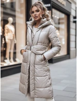 Dámský kabát LINA beige FashionStreet TY3110