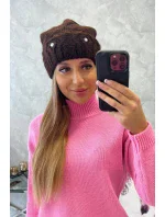 Dámská čepice Ramona K383 hnědá Dámská čepice Ramona K383 hnědá