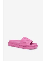 Dámské Pantofle Na Platformě Big Star RR274A541 Růžové