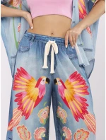 Kalhoty DHJ SP 19183 6.79 modrá