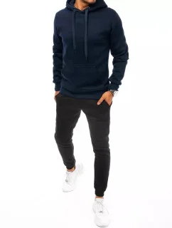 Pánská tepláková souprava tmavě modrá a černá AX0631 - Dstreet