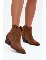 Boty na podpatku  model 219126 Step in style