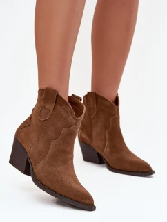 Boty na podpatku  model 219126 Step in style