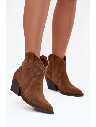 Boty na podpatku  model 219126 Step in style