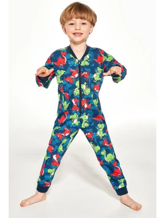 Cornette Dětská chlapecká kombinéza 185/155 Dino 3 86-128 Cornette Dětská chlapecká kombinéza 185/155 Dino 3 86-128