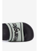 Pánské Pantofle WRANGLER AVERELL SLIDER MEN LOW 20251042.52D Světle Zelené Pánské Pantofle WRANGLER AVERELL SLIDER MEN LOW 20251042.52D Světle Zelené