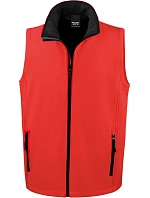 Result R 232M Pánská 2-vrstvá softshell vesta "Printable" 30.232M red/black Result R 232M Pánská 2-vrstvá softshell vesta "Printable" 30.232M red/black