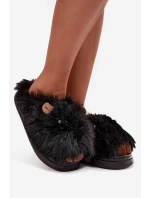 Dámské kožešinové čepice Kapibara Černá Pravelle