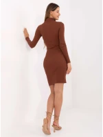 RV SK šaty R5133.07P hnědé