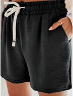 Dámské šortky HOT VIBE black FashionStreet SY0439 Dámské šortky HOT VIBE black FashionStreet SY0439