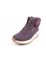 Skechers Uno Rugged dámská sportovní obuv zateplené boty zimní fialové dámské