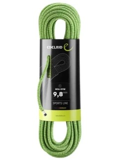 Edelrid 712810401380 lezecké lano Lime 40000 mm 9,8 mm Polyamid 1 ks.
