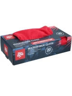 Bezešvá čisticí utěrka z mikrovlákna 30x30cm 20ks DIRT DEVIL RED