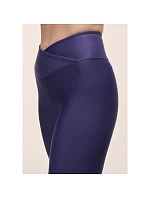 Dámské legíny s vysokým pasem Casall Overlap High Waist Tights, fialové