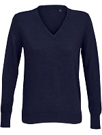 NEOBLU Sullivan Women Dámský svetr s výstřihem do V 24.3988 night blue NEOBLU Sullivan Women Dámský svetr s výstřihem do V 24.3988 night blue