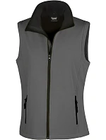 Result R 232F Dámská 2-vrstvá softshell vesta "Printable" 30.232F charcoal/black Result R 232F Dámská 2-vrstvá softshell vesta "Printable" 30.232F charcoal/black
