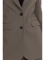 S417 Blejzr s laclem - khaki barva S417 Blejzr s laclem - khaki barva