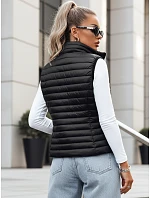 Dámská prošívaná vesta STANSY černá FashionStreet TY3102