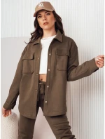 Dámská přechodová bunda VELARA hnědá FashionStreet TY4301