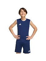 Adidas Entrada 26 dětské tričko bez rukávů námořnická modrá KB3936 Adidas Entrada 26 dětské tričko bez rukávů námořnická modrá KB3936