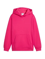 Dětská mikina s kapucí Puma ESS Centered Cat Logo Relaxed Hoodie fuchsia 692973 59