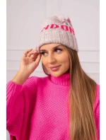 Dámská čepice London K385 dark beige Dámská čepice London K385 dark beige