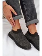 Dámské Sportovní Boty Se Zdobením D&A TW121 Černé Dámské Sportovní Boty Se Zdobením D&A TW121 Černé