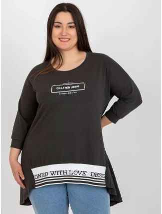 Tunika RV TU 7779.69 tmavá khaki