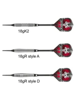 Šipky Harrows Assassin 85% Softip HS-TNK-000013252